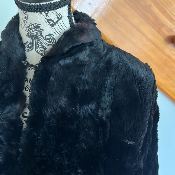 Vintage Fur Cape Jacket - Picture 2 of 8